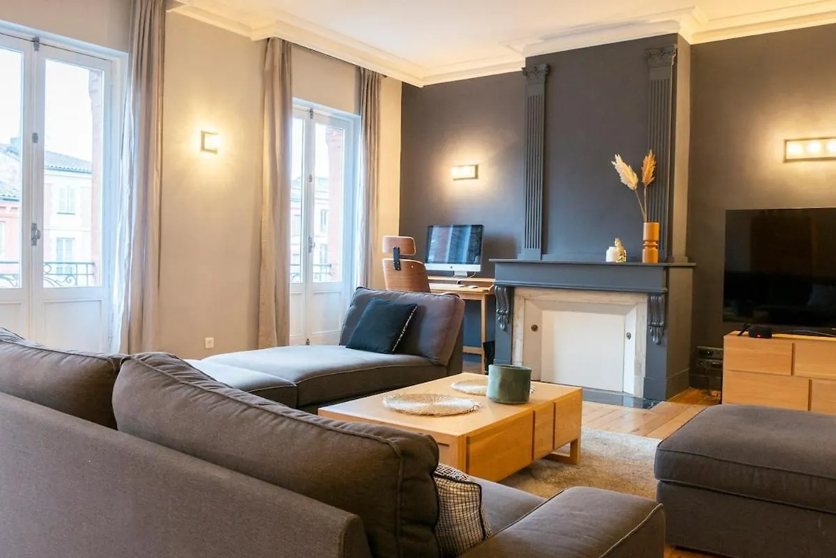 Confort Appartement 110 M² Cleanncosy Toulouse Hypercentre location